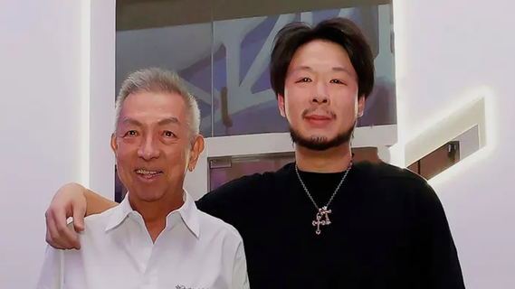 Lim padre y Kiat Lim. /Thomson Medical Group.