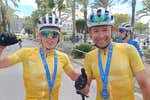 La 'manada' de Remco Evenepoel se lleva la Vuelta a Ibiza con Alejandro Valverde cuarto