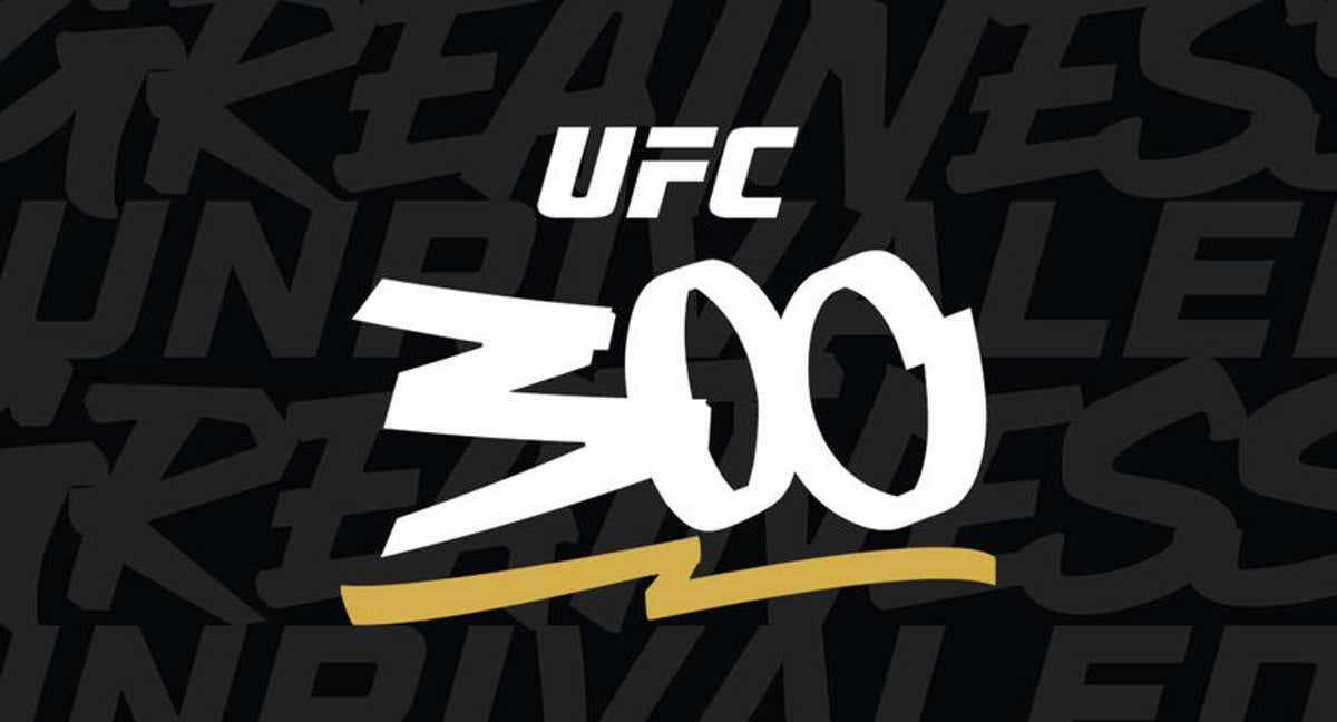 Cartel del UFC 300./UFC