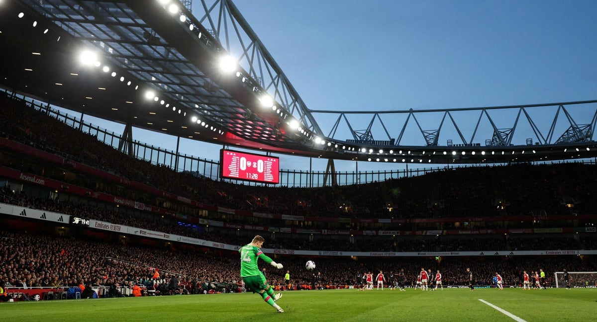 El partido entre Arsenal y Luton Town estrenaron el 'Game Mode'.