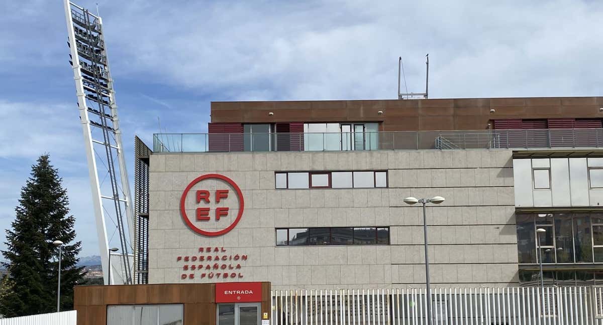 La sede de la Federación española, en la Ciudad del Fútbol de Las Rozas. /RFEF