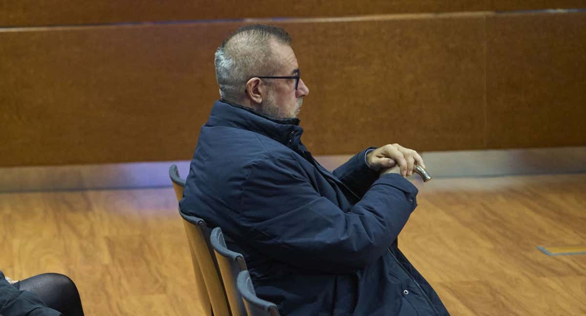 José Nereo, durante el juicio en la Audiencia de Álava./EFE