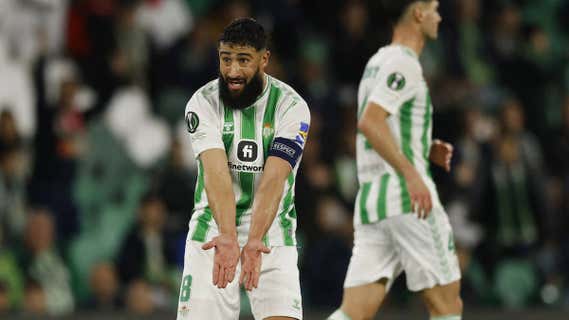 Fekir, en un partido del Betis./ABC