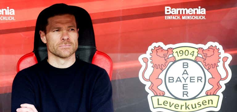 Xabi Alonso entrenado al Bayern Leverkusen