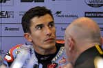 El freno delantero frustra el sueño americano de Marc Márquez