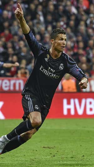 Cristiano Ronaldo celebra un gol en el Allianz. Agencias