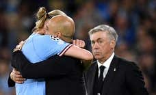 Carlo se planta ante el oso (Pep) y no mueve ni una ceja