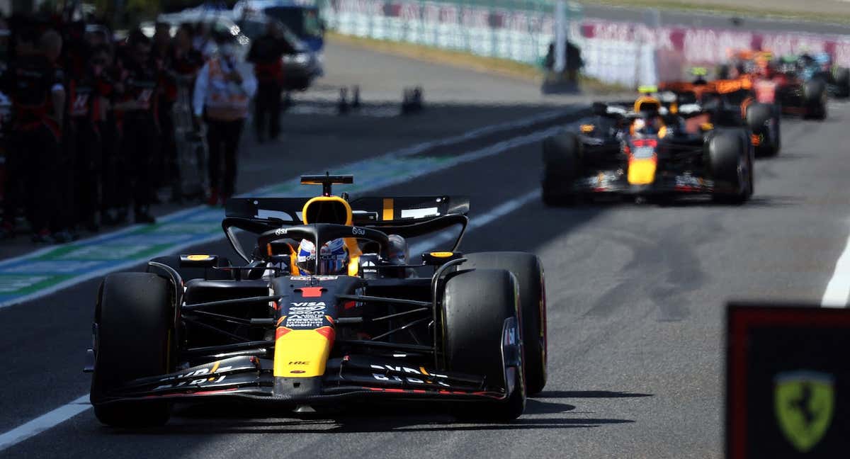 Max Verstappen es el principal favorito para llevarse la primera carrera al sprint del año.