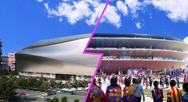 ¿Nuevo Bernabéu o Nuevo Camp Nou? La batalla del aforo y el negocio