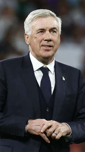Carlo Ancelotti. Reuters
