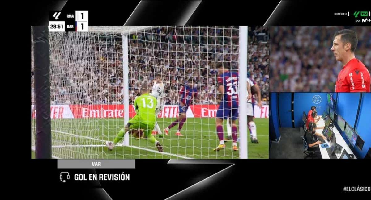 El gol fantasma del Barcelona./