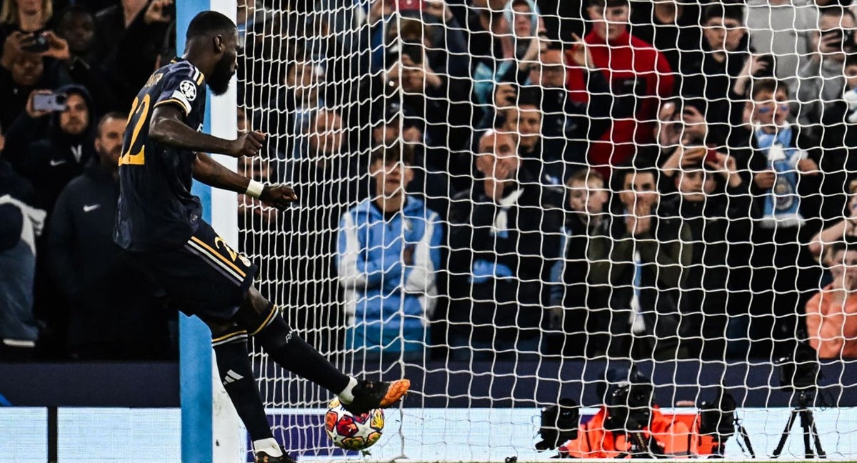 El penalti de Rüdiger clasificó al Madrid para semifinales.