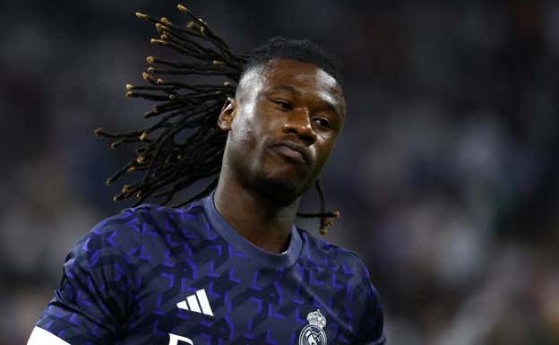 Camvinga, durante un partido del Real Madrid. REUTERS/Susana Vera