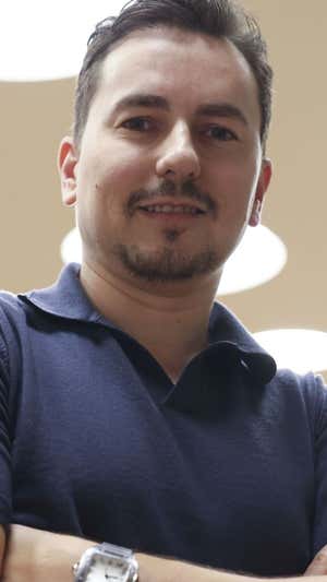 Jorge Lorenzo. Relevo