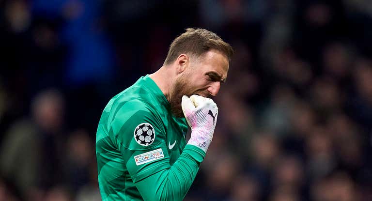 Jan Oblak, durante un partido esta temporada.
