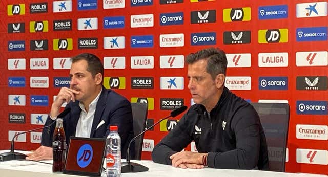 Quique Sánchez Flores: «Percibo el carácter de final, llevamos en deuda con la afición toda la temporada»