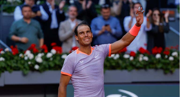 Rafael Nadal regresa a la Manolo Santana, quizá por última vez.