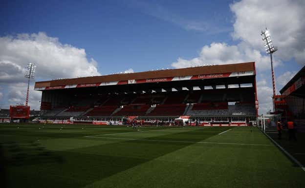 El estadio del Brest. REUTERS