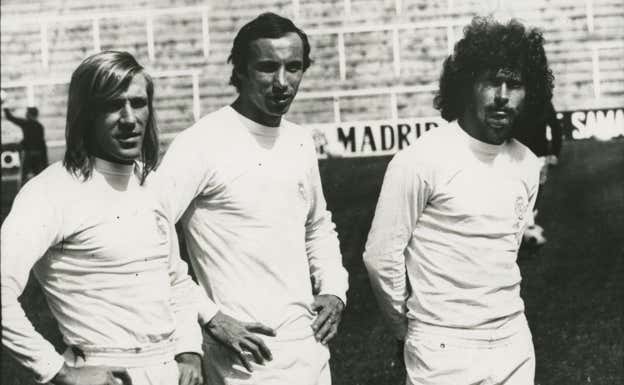 Netzer, Roberto Martínez y Breitner.