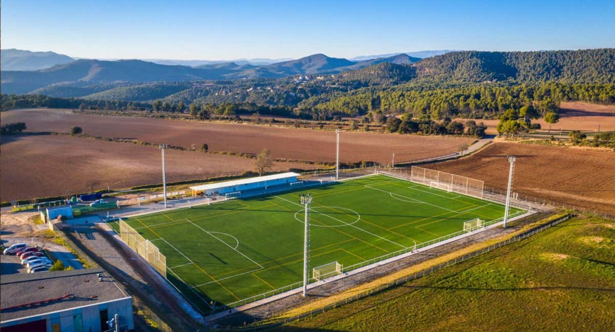 Campo de fútbol del Castellnou. /CASTELLNOU UE