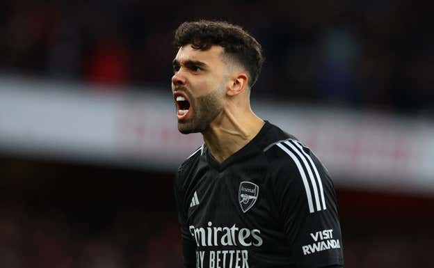 David Raya es uno de los mejores porteros de la Premier League.  REUTERS