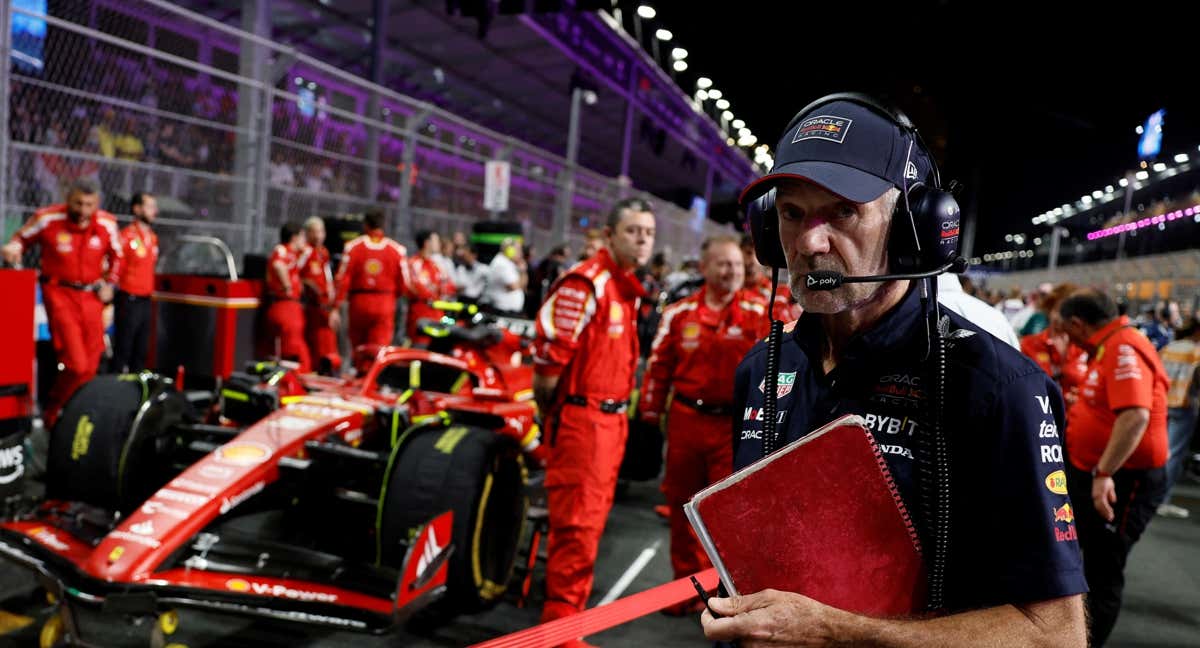 Adrian Newey, en la parrilla.