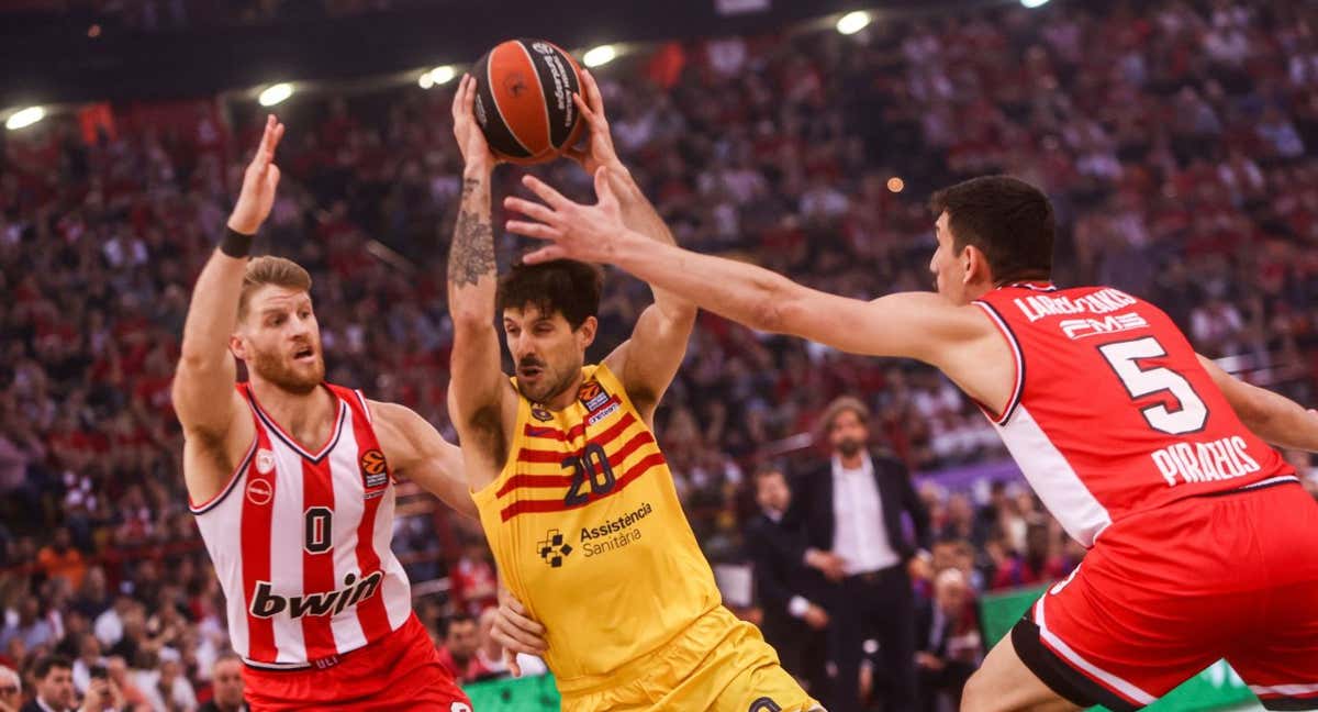 Laprovittola, en el partido ante Olympiacos./EFE