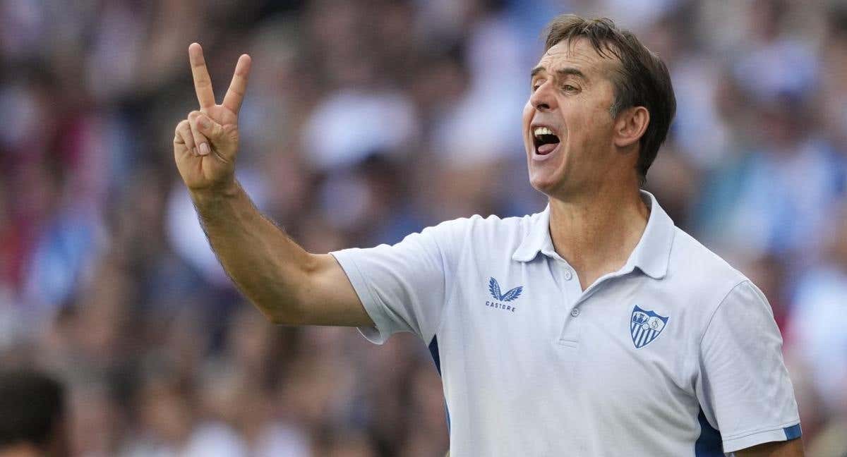 Lopetegui, en su etapa en el Sevilla.
