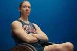 Sarah Adam, primera mujer en el equipo de rugby paralímpico de EE. UU.