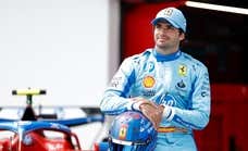 Carlos Sainz teme 'calarse' por la lluvia de mejoras de sus rivales