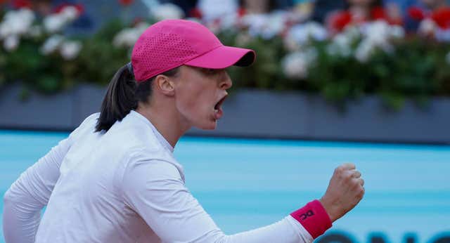 Swiatek redime al Madrid Open con una sensacional victoria contra Sabalenka