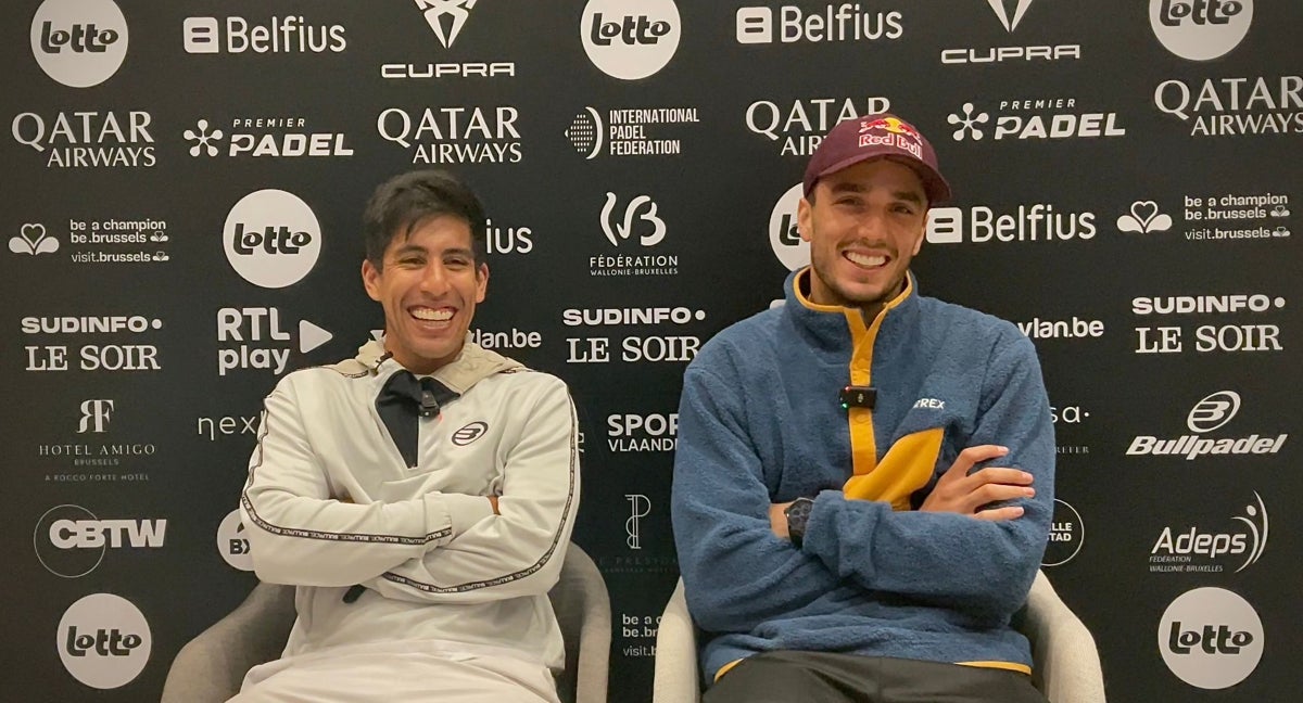Fede Chingotto y Ale Galán, en su entrevista con Relevo.