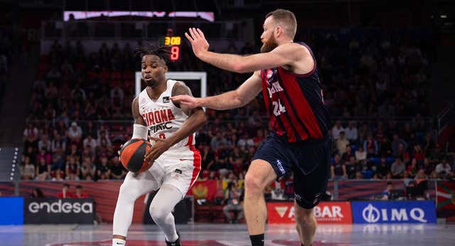 Un cuarto para la historia salva al Bàsquet Girona y deja a Baskonia contra las cuerdas: «Lo siento, ha sido una decepción»