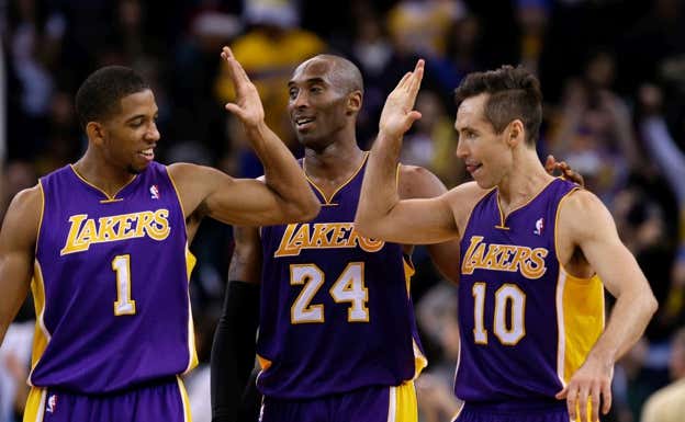 Morris, Bryant y Nash.  GETTY
