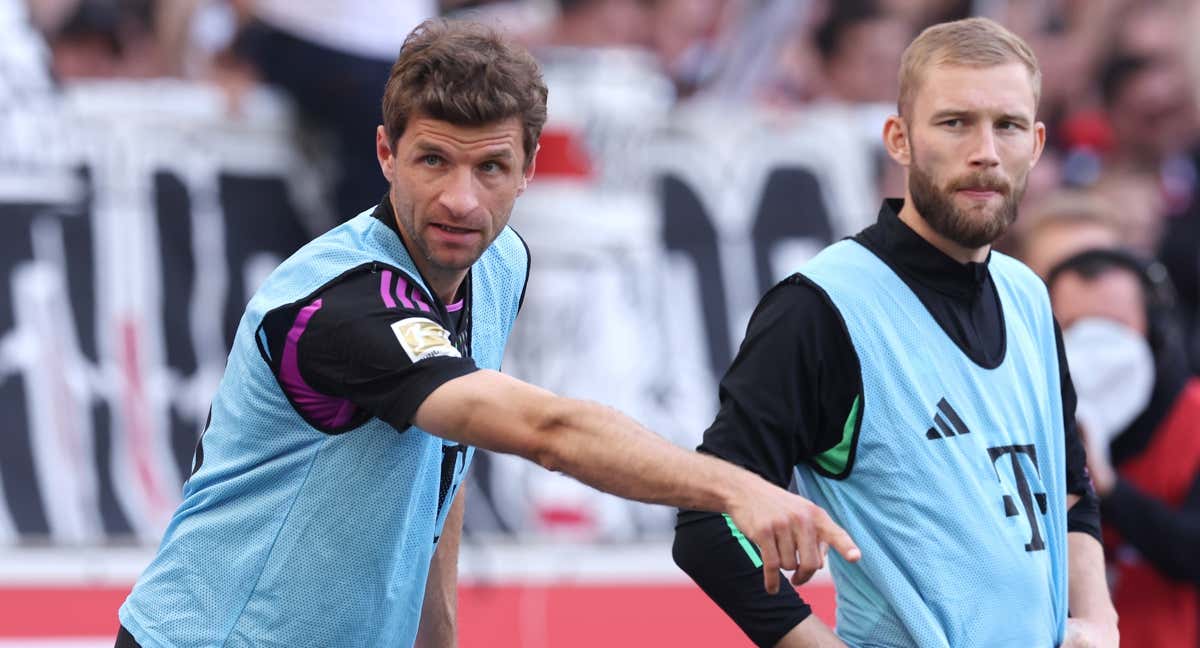 Thomas Müller, durante un partido del Bayern de Múnich./GETTY