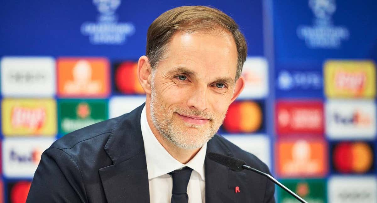 Thomas Tuchel, en rueda de prensa. /REUTERS