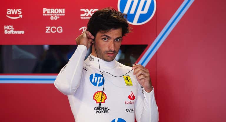 Carlos Sainz, durante el GP de Miami.