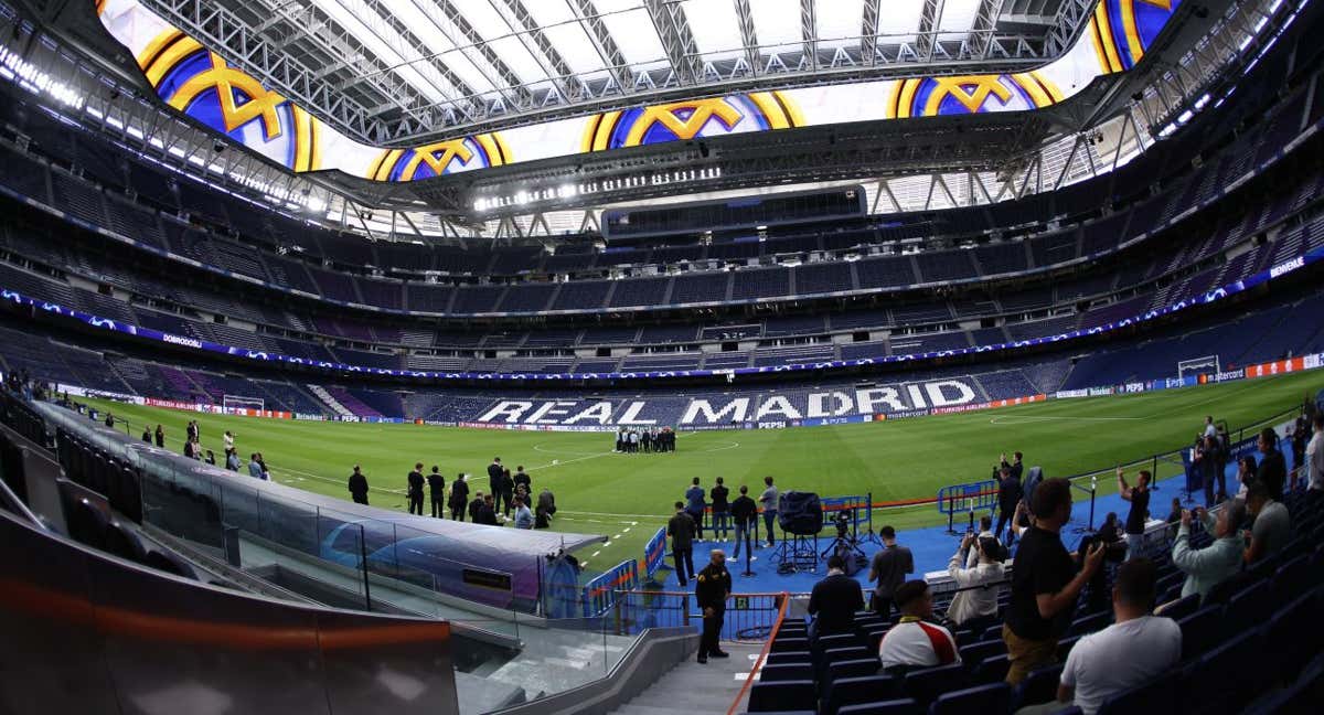 Imagen del Santiago Bernabéu./Efe