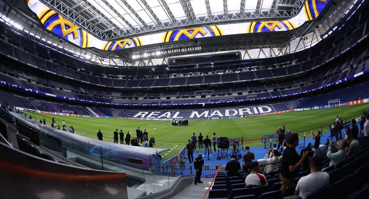Imagen del Santiago Bernabéu.