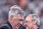 Ancelotti se rinde a Florentino Pérez tras pasar a la final: «Aquí sólo hay un capitán»