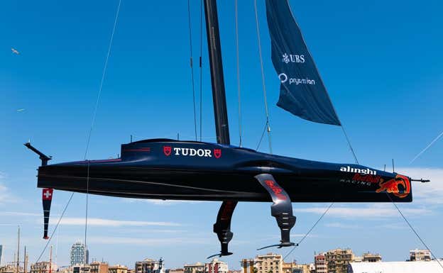 El Alinghi Red Bull Racing.  AMERICA'S CUP