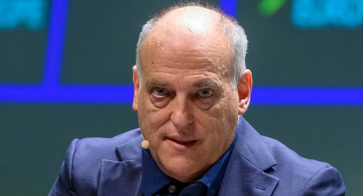 El presidente de LaLiga, Javier Tebas.