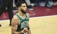 Los Celtics de Tatum y Brown recuperan el 'orgullo verde' de Boston para ponerse a un partido de las Finales de Conferencia