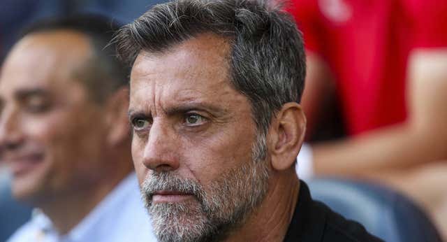 Quique apunta a su equipo: «Si perdemos nuestros valores, no somos capaces de ser nadie»