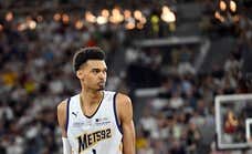 Adiós al Metropolitans 92, el equipo que llevó a Victor Wembanyama al número 1 del Draft de la NBA