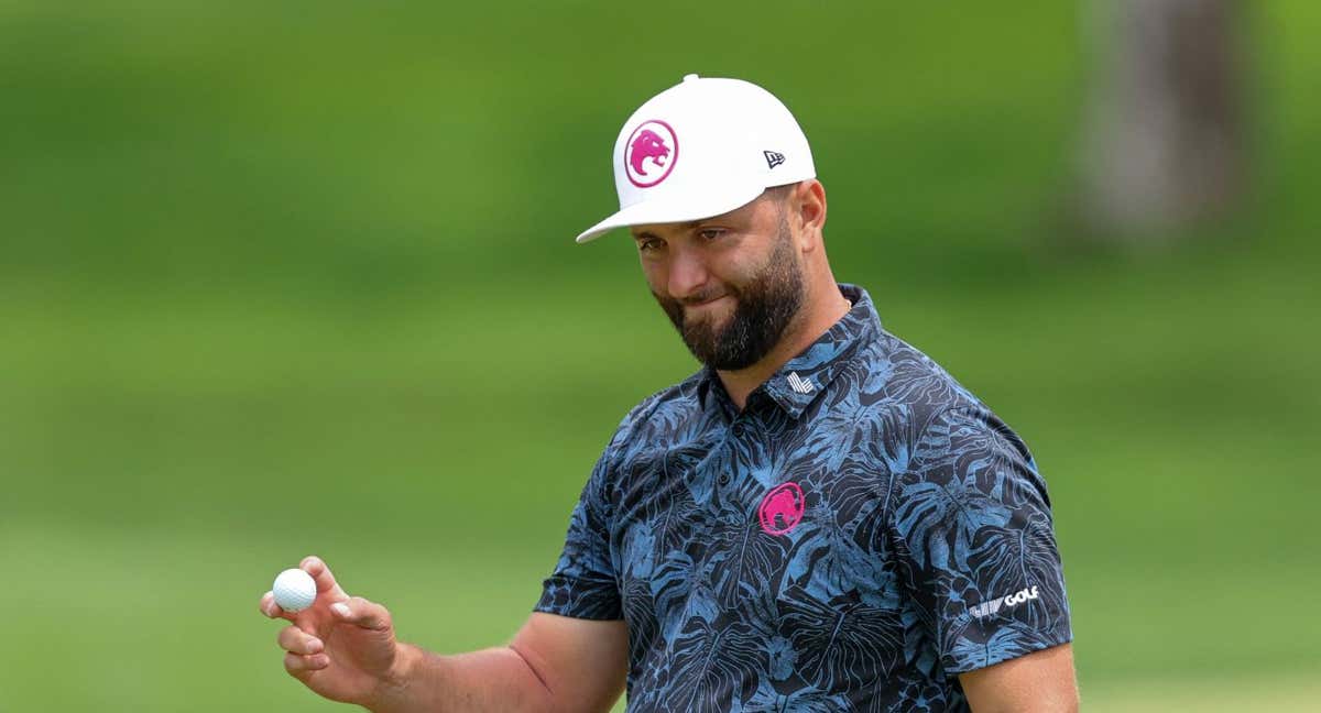 Jon Rahm, en un torneo./AFP