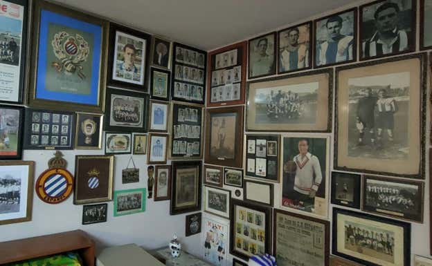 El rincón más histórico del museo de Gabri.  RELEVO