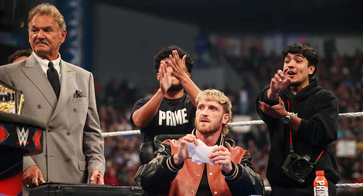 Logan Paul rompe el contrato de su combate contra Cody Rhodes./WWE