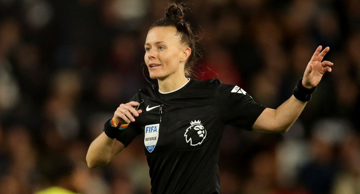 Rebecca Welch durante un partido.