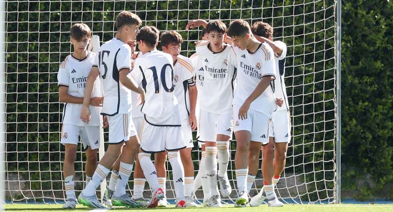 Foto de archivo de la cantera del Real Madrid.